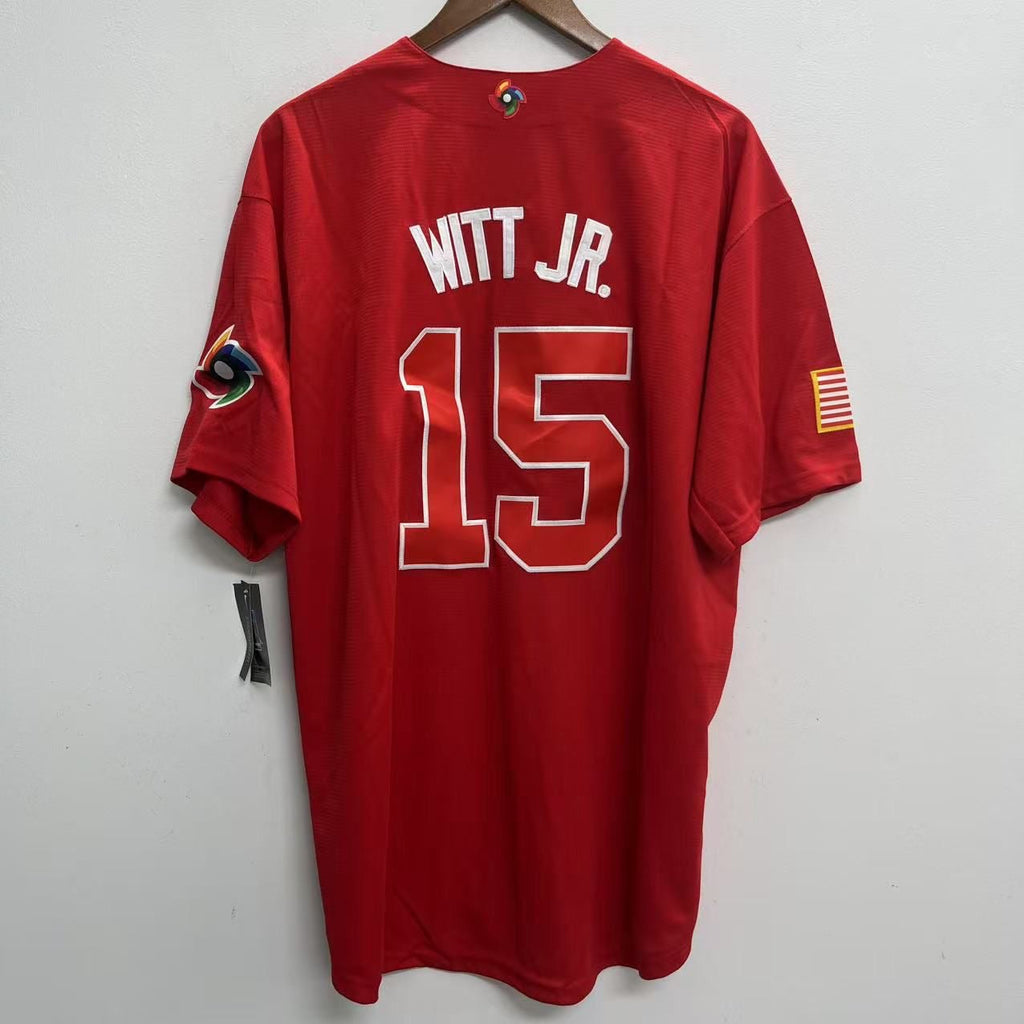Bobby Witt Jr. YOUTH KIDS Official Team USA Nike Jersey product image 1
