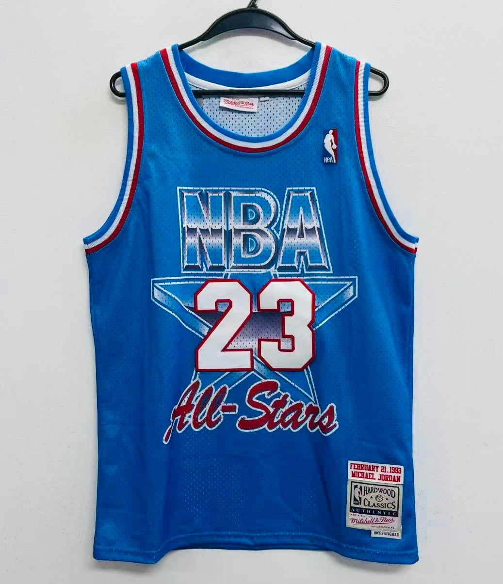Michael Jordan 1993 YOUTH KIDS Official NBA All Star Jersey product image 2