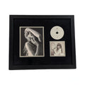 Taylor Swift Autographed Cut & Framed CD 11x14 Frame Pose Black Matte Horizontal JSA product image 1, provided for visual