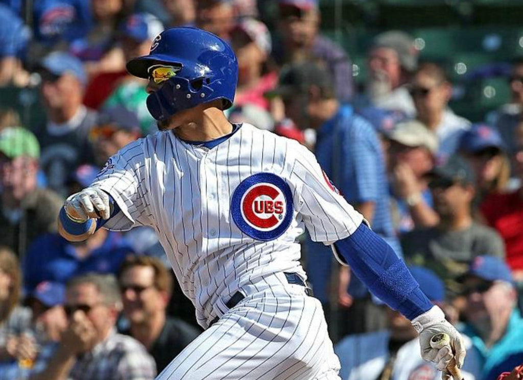 Javier Baez Chicago Cubs Official MLB Majestic Throwback product image 4
