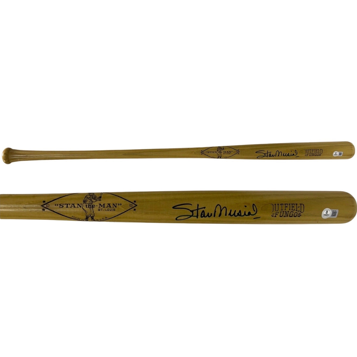 Stan Musial Autographed Dutfield Fungo Bat Beckett product image 1, provided for visual reference and product detail review