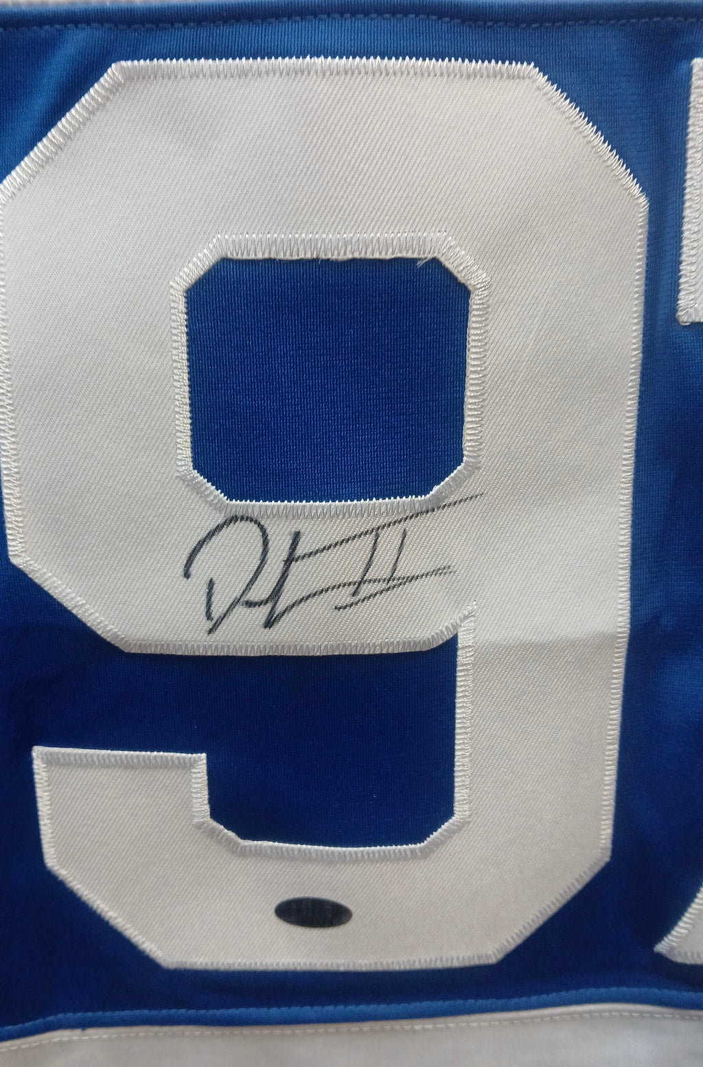 Dexter Lawrence New York Giants autographed Nike jersey COA product image 2