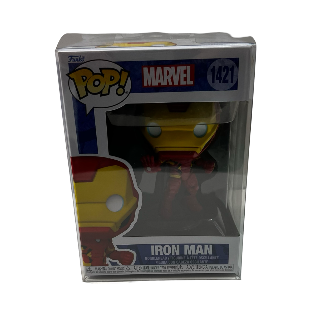 Iron Man Funko Pop #1421 product image 1, provided for visual reference and product detail review