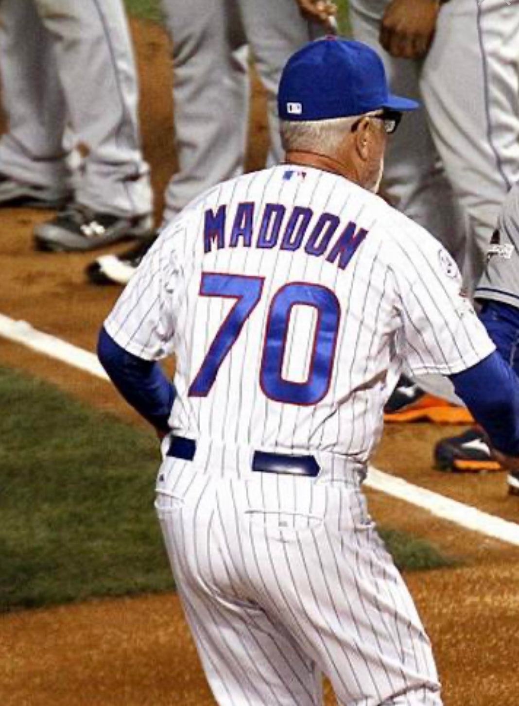 Joe Maddon Chicago Cubs Official MLB Majestic Throwback product image 5