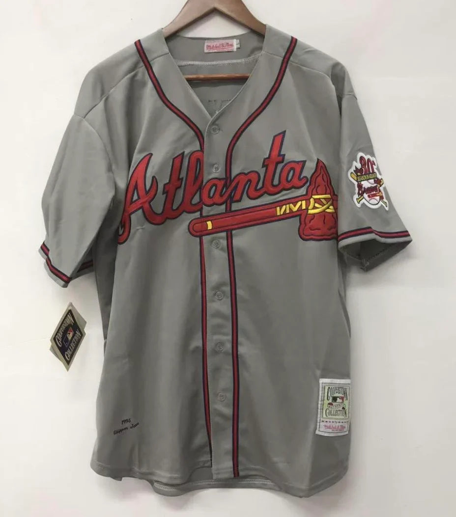 Chipper Jones YOUTH KIDS Atlanta Braves jersey Mitchell & product image 2