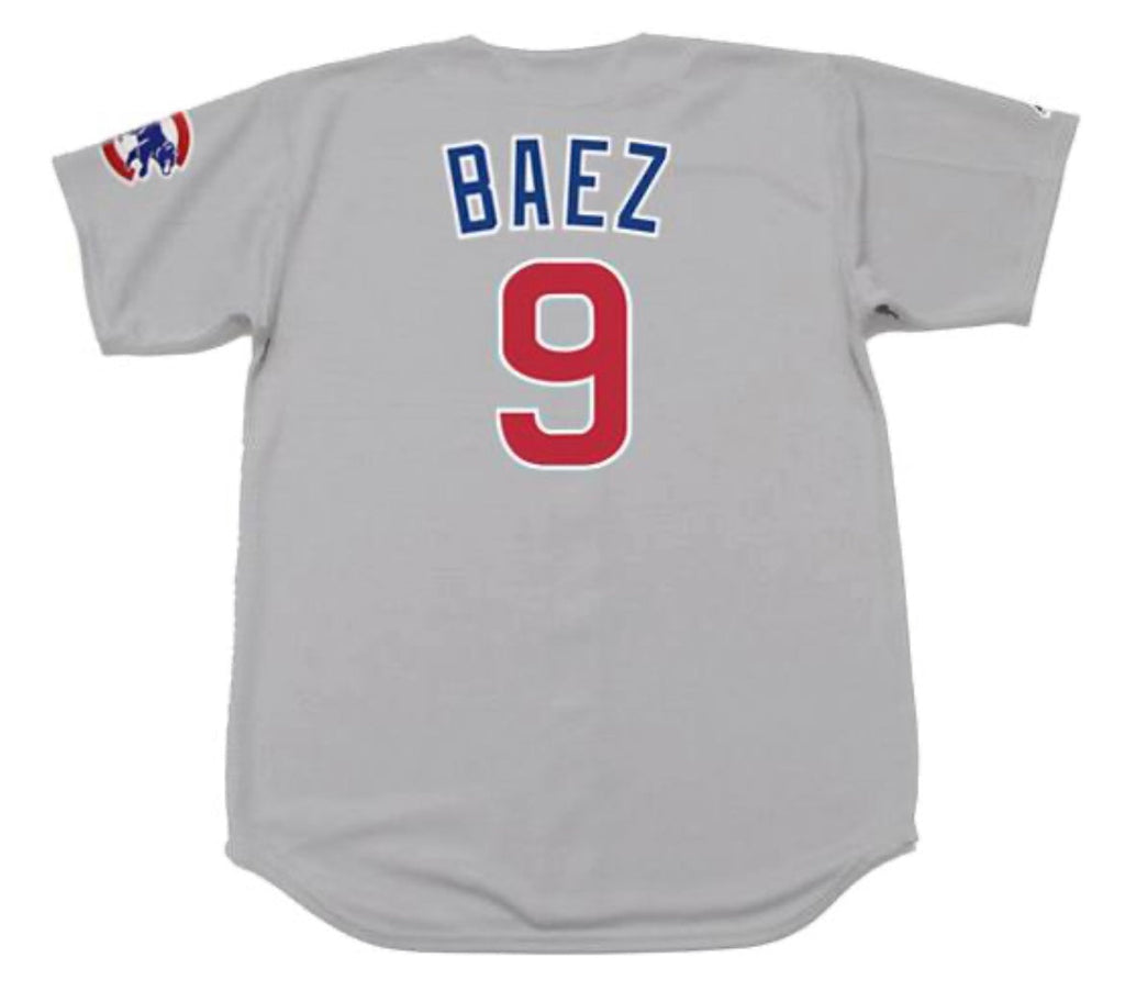 Javier Baez Chicago Cubs Official MLB Majestic Throwback product image 1