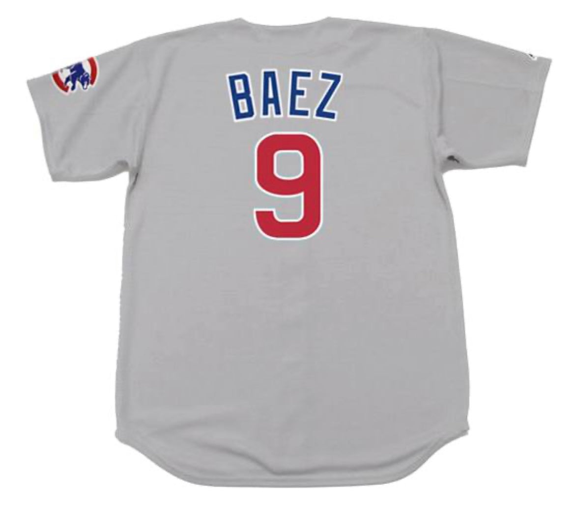 Javier Baez Chicago Cubs Official MLB Majestic Throwback product image 1