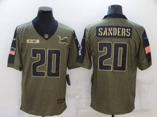 Barry Sanders YOUTH Detroit Lions Official NFL Salute To product image 1