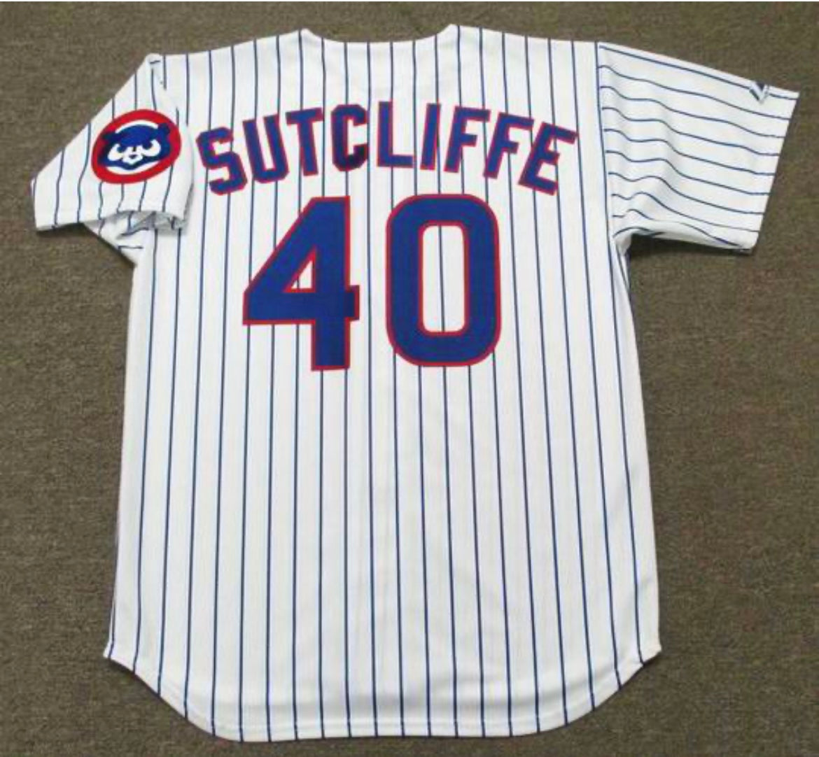 Rick Sutcliffe 1991 Chicago Cubs Official MLB Majestic product image 1