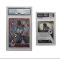 2021 Miles McBride Autographed Rookie Card Panini Prizm #32 PSA Auth Auto product image 1, provided for visual reference and
