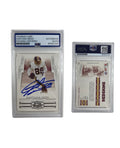 2007 Santana Moss Autographed Donruss #56 PSA Authentic Auto product image 1, provided for visual reference and product