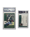 2002 Santana Moss Autographed Fleer #218 PSA Authentic Auto product image 1, provided for visual reference and product
