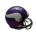 Adrian Peterson Autographed Minnesota Vikings Authentic Helmet JSA product image 1, provided for visual reference and