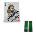 Marty Lyons Autographed 3 of Diamonds Card product image 1, provided for visual reference and product detail review