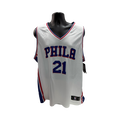 Joel Embiid Philadelphia 76ers Fanatics Fast Break Replica White Jersey XL product image 1, provided for visual reference