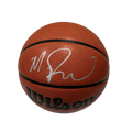 Mitch Richmond Autographed Wilson Basketball JSA product image 1, provided for visual reference and product detail review