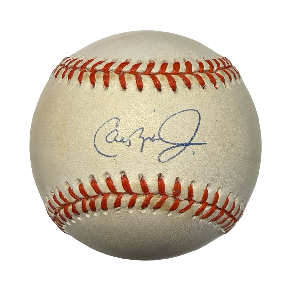 Cal Ripken Autographed Baltimore Orioles Streak Commemorative AL Baseball JSA product image 1, provided for visual reference