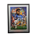 Lawrence Taylor Autographed 30x42 Framed New York Giants Steiner product image 1, provided for visual reference and product