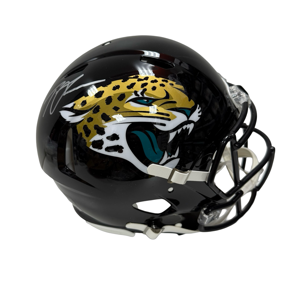Trevor Lawrence Autographed Jacksonville Jaguars Speed Authentic Helmet Fanatics product image 1, provided for visual
