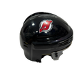 Erik Haula Autographed New Jersey Devils Black Mini Helmet w/ Logo JSA product image 1, provided for visual reference and
