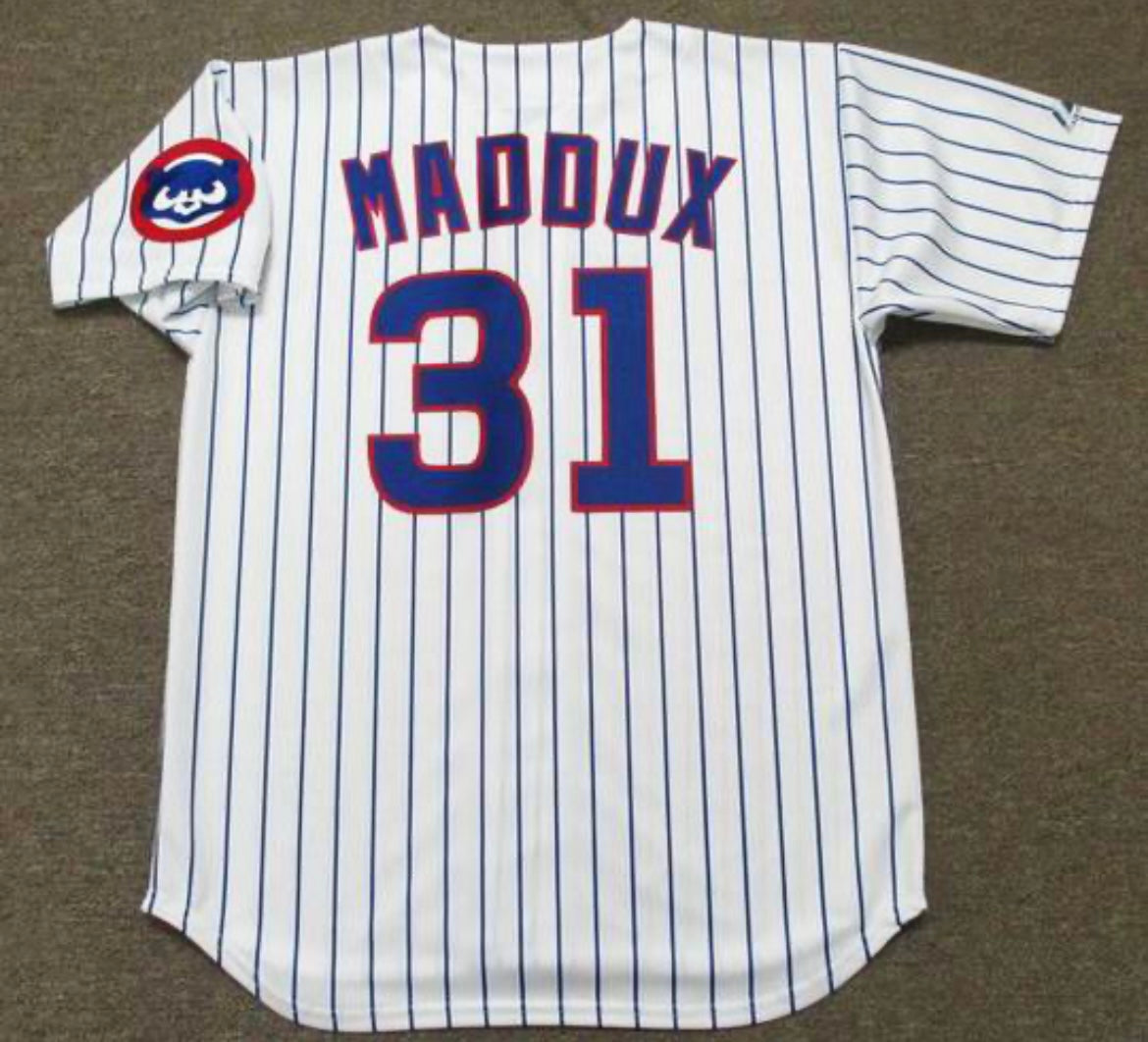 Greg Maddux 1992 YOUTH KIDS Chicago Cubs Official MLB jersey product image 1