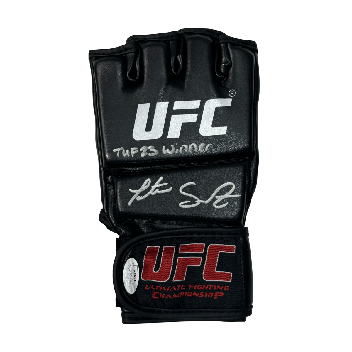 Tatiana Suarez Autographed UFC Glove JSA product image 1, provided for visual reference and product detail review