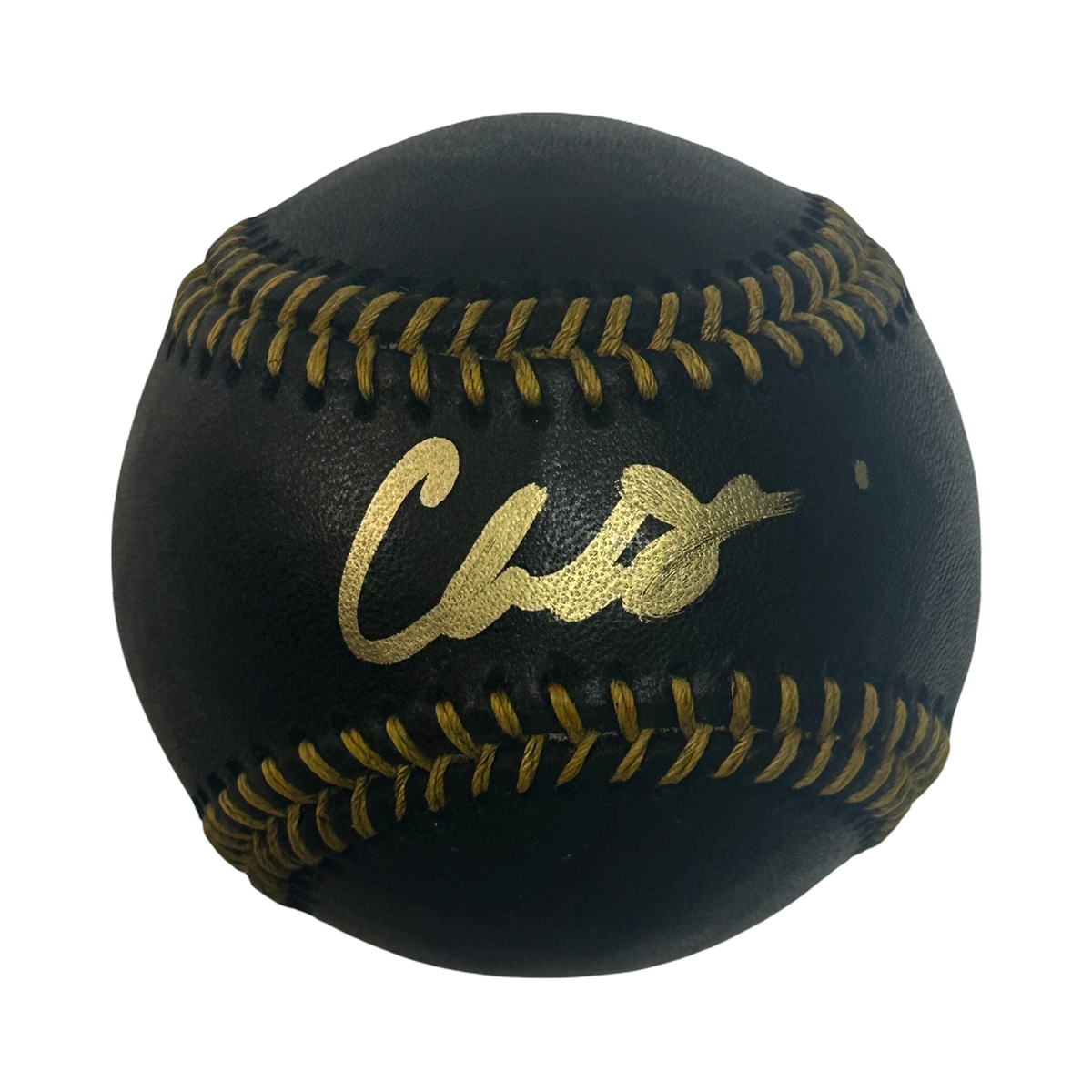 Chandler Simpson Autographed Tampa Bay Rays Black Leather OMLB Beckett BAS product image 1, provided for visual reference