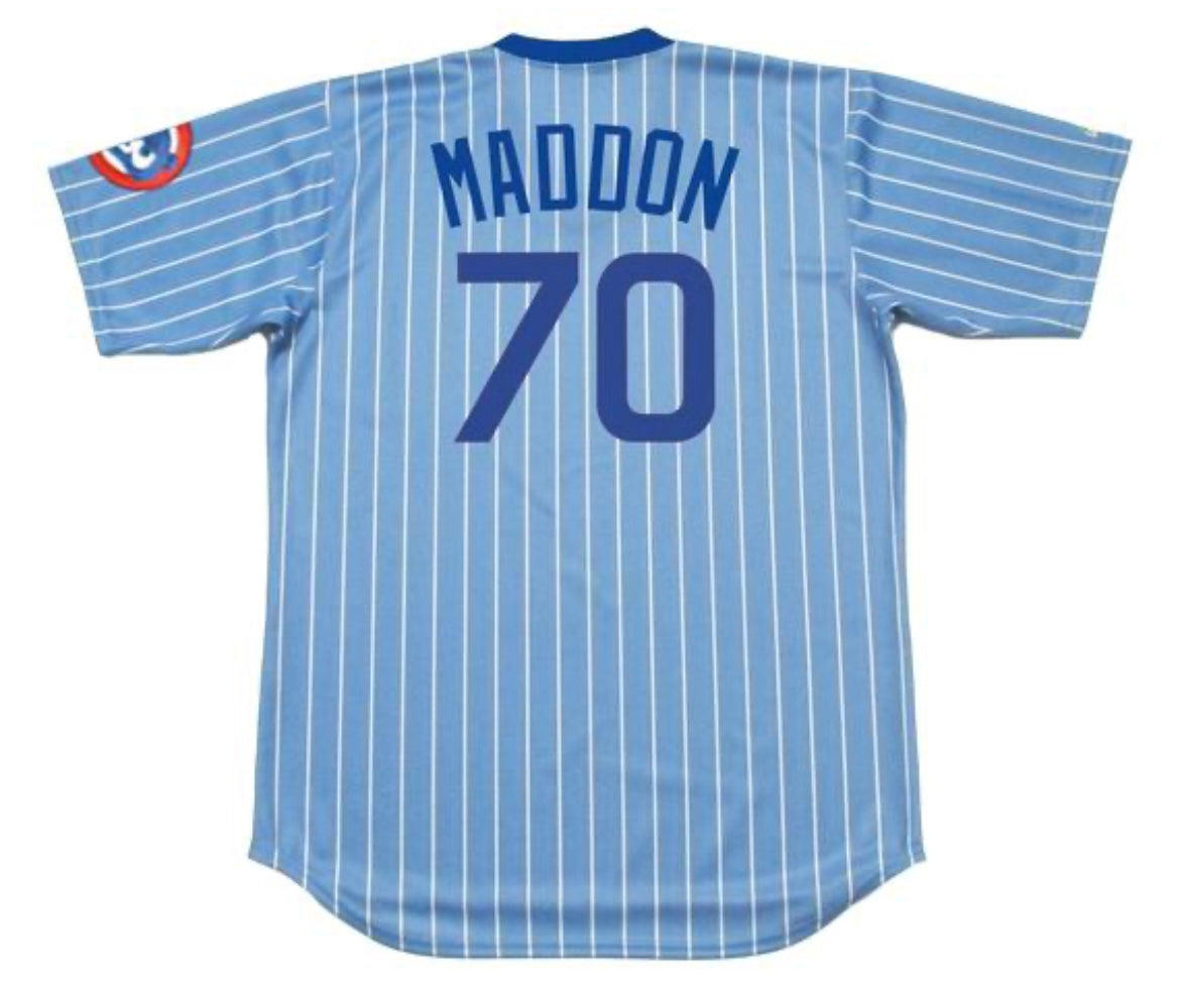 Joe Maddon Chicago Cubs Official MLB Majestic Throwback product image 1