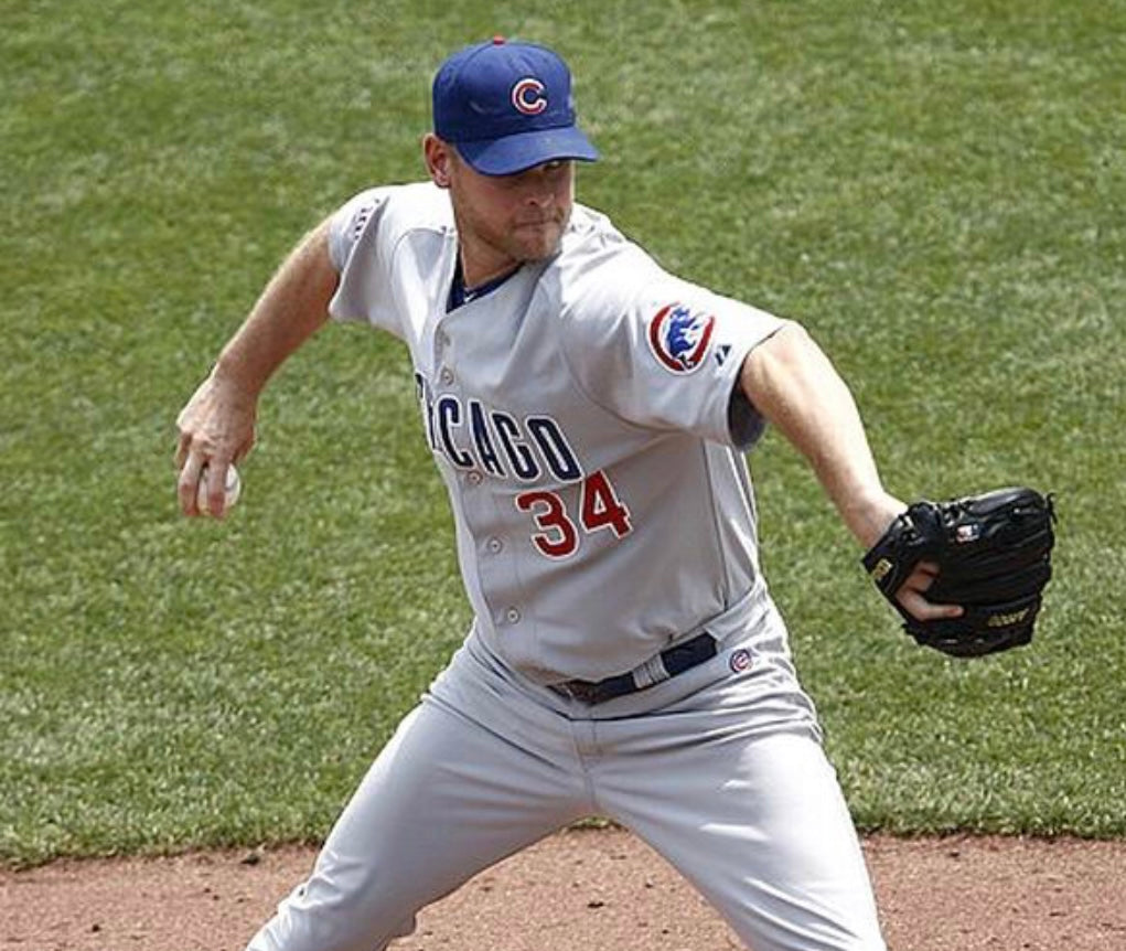 Kerry Wood Chicago Cubs Official MLB Majestic Jersey Gray product image 3