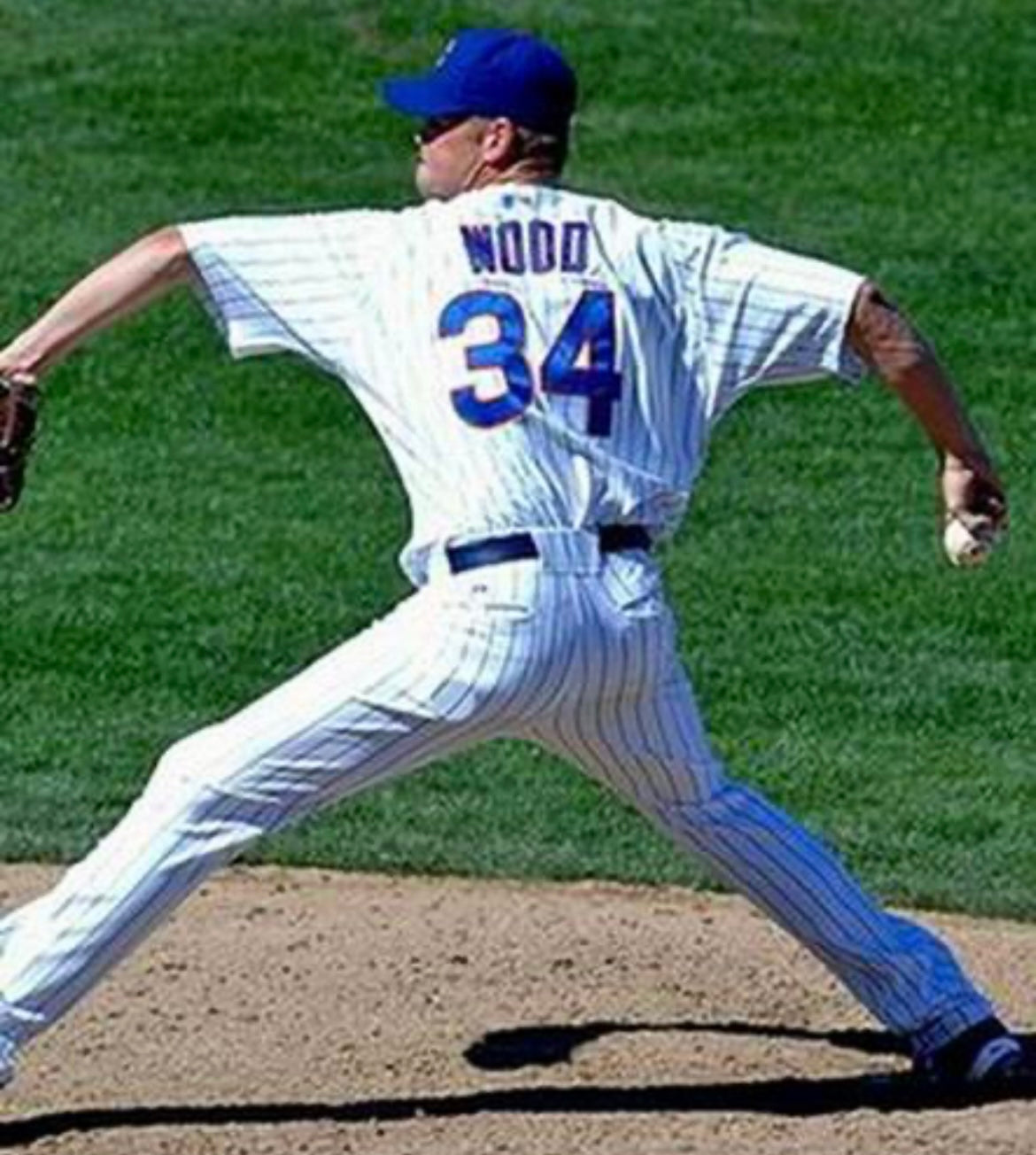 Kerry Wood Chicago Cubs Official MLB Majestic Jersey product image 5