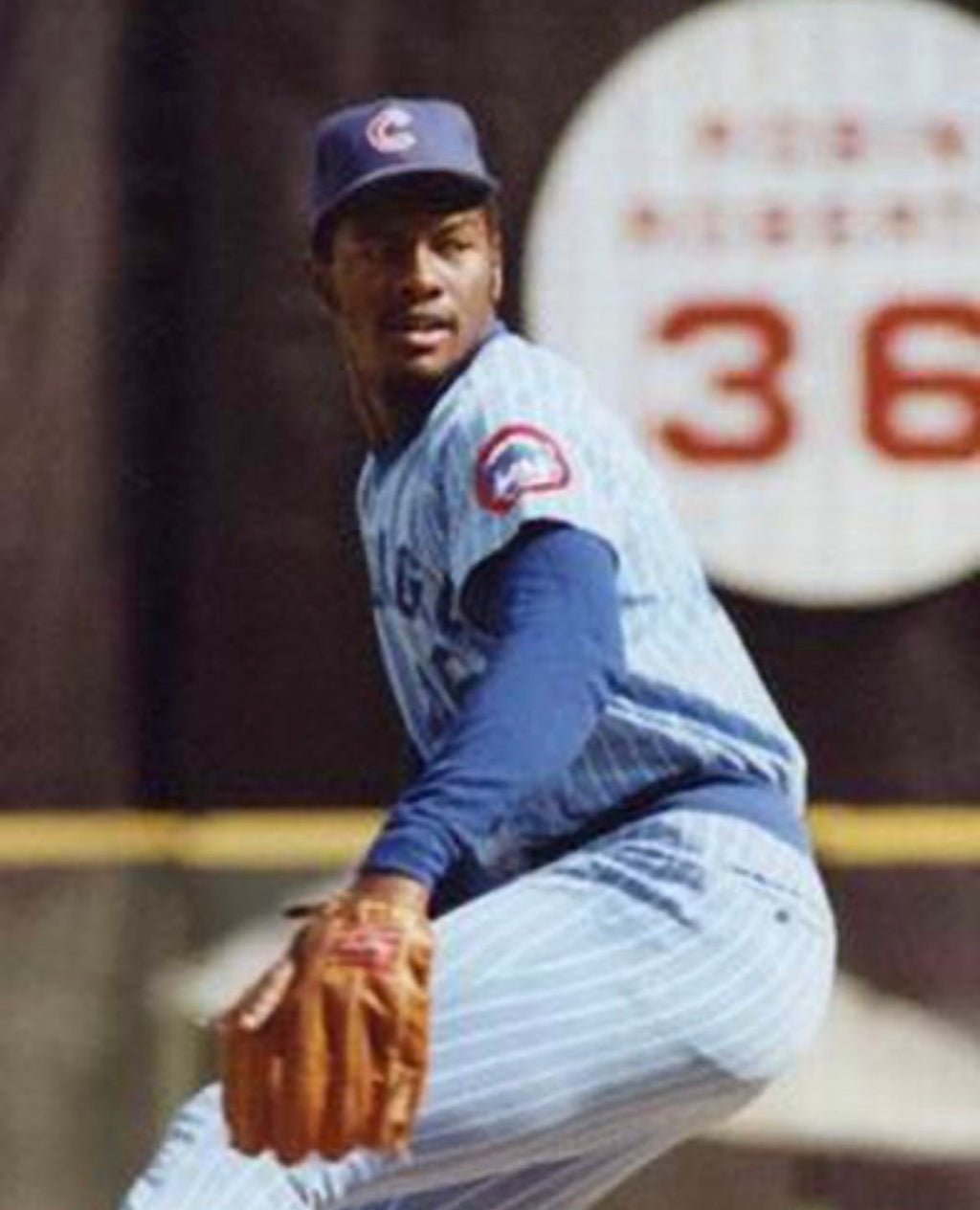 Lee Smith 1981 Chicago Cubs Official MLB Majestic Jersey product image 3