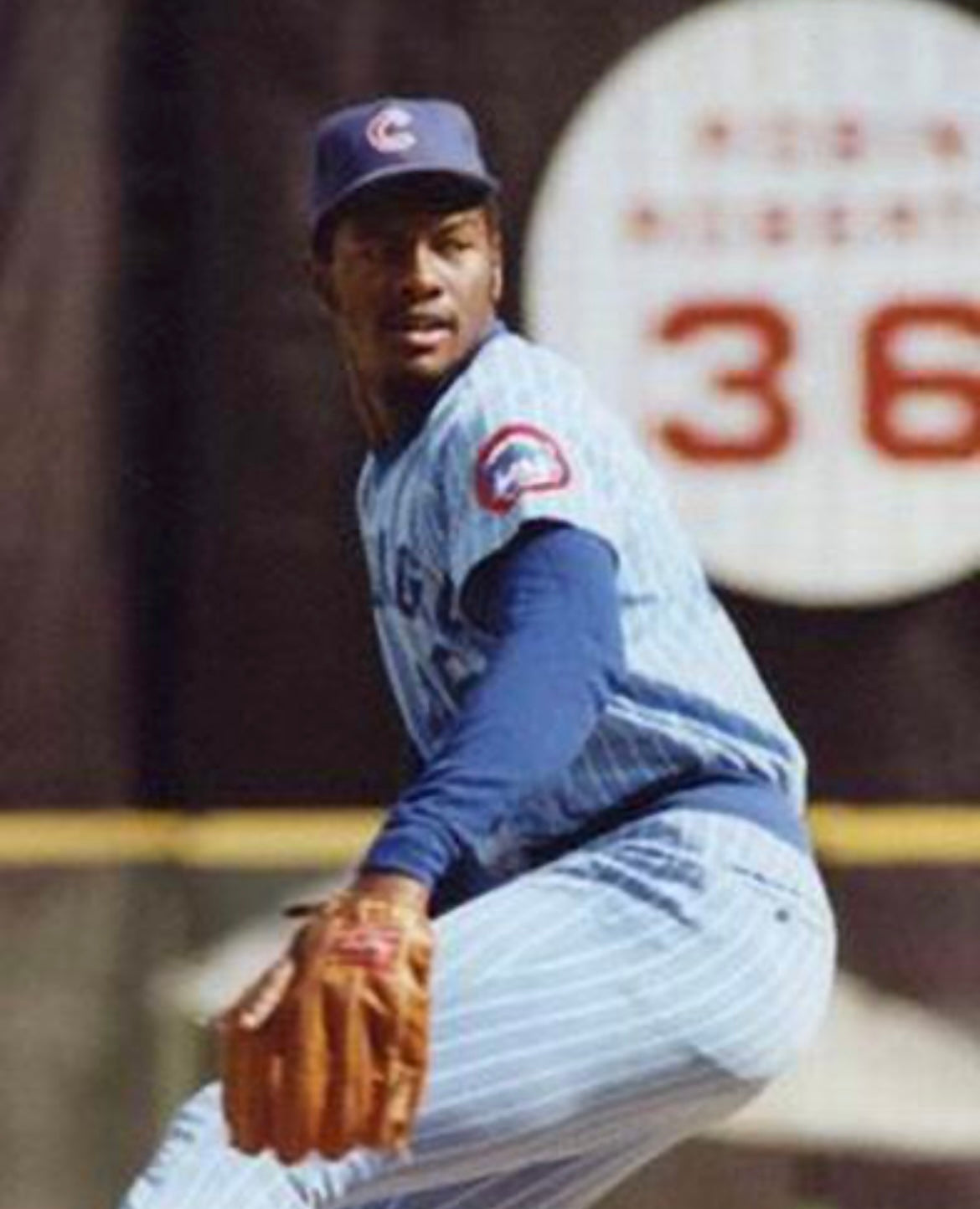 Lee Smith 1981 Chicago Cubs Official MLB Majestic Jersey product image 3