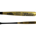 Don Mattingly & Keith Hernandez Autographed Finest at First Gold Barrel Cooperstown Bat Last Yankee to Wear #23, Last Met to