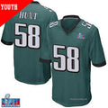 Jalyx Hunt YOUTH KIDS Philadelphia Eagles Super Bowl Jersey product image 1