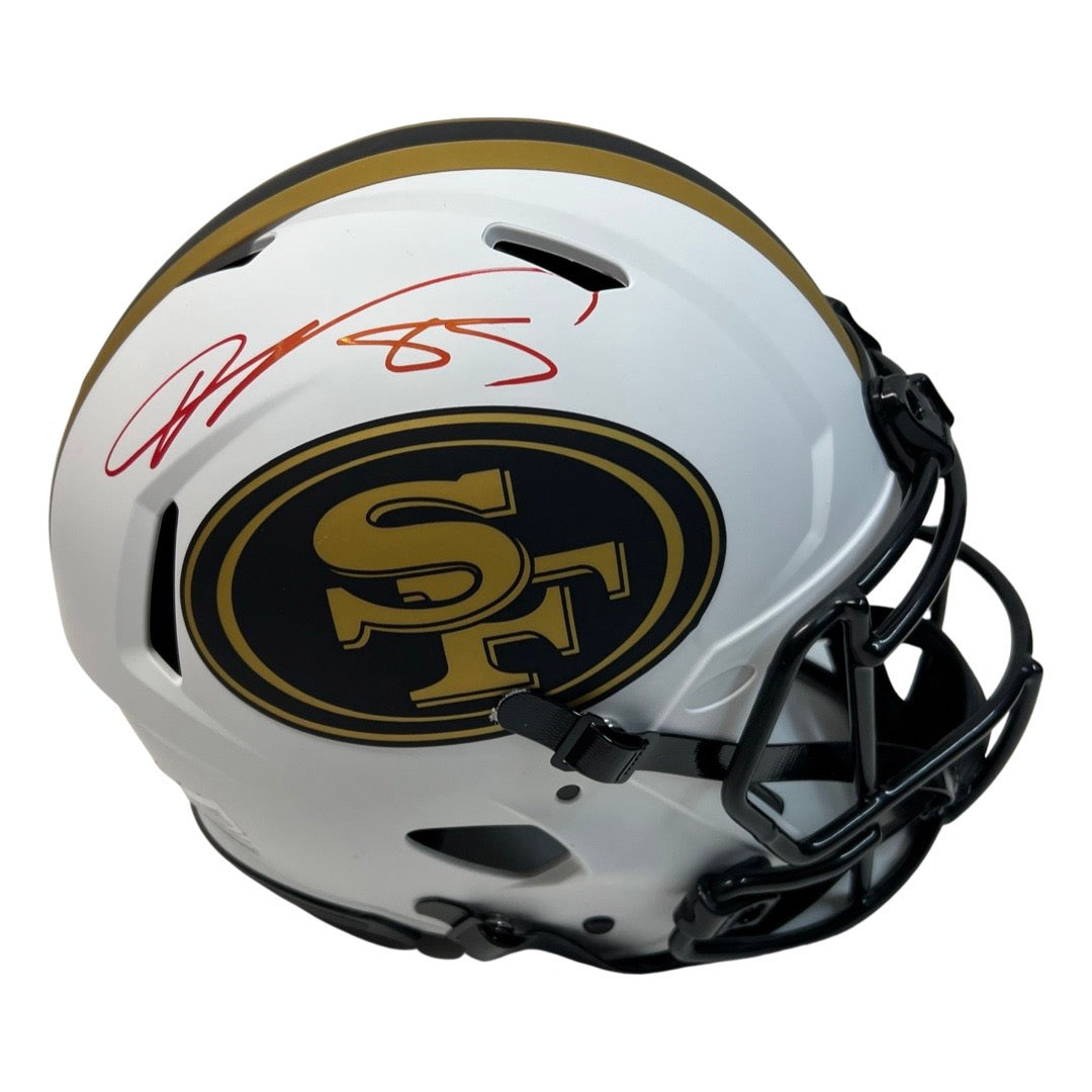 Vernon Davis Autographed San Francisco 49’ers Lunar Eclipse Authentic Helmet Beckett product image 1, provided for visual