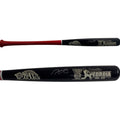 Dustin Pedroia Autographed Boston Red Sox Black Barrel Cooperstown Bat Steiner CX product image 1, provided for visual