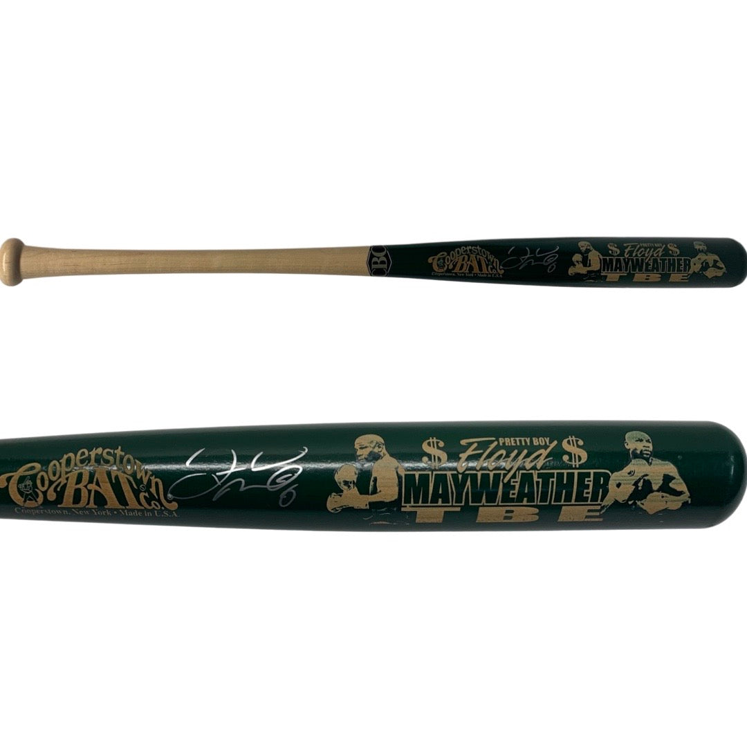 Floyd Mayweather Autographed Cooperstown Bat Beckett product image 1, provided for visual reference and product detail review