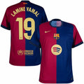 Lamine Yamal #19 Nike Barcelona Soccer Futbol Jersey product image 1
