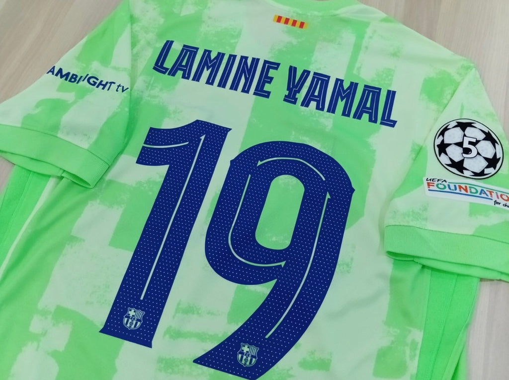 Nike Barcelona 2024/25 Stadium Third Lamine Yamal #19 product image 3