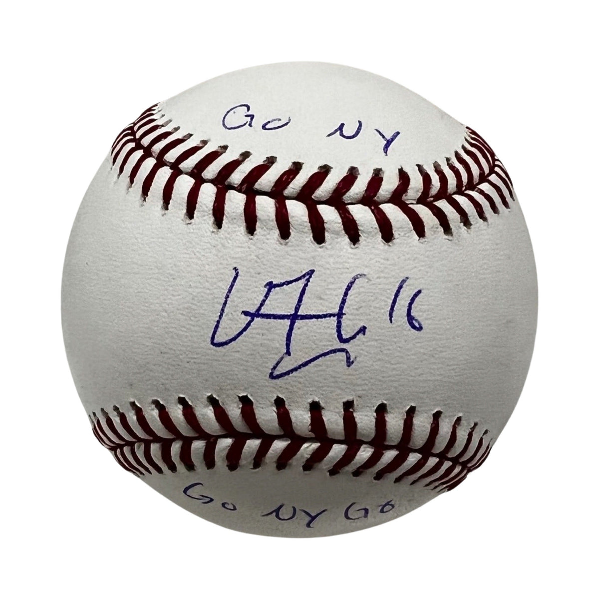 Vincent Trocheck Autographed New York Rangers OMLB Go NY, Go NY, Go Inscription Steiner CX product image 1, provided for