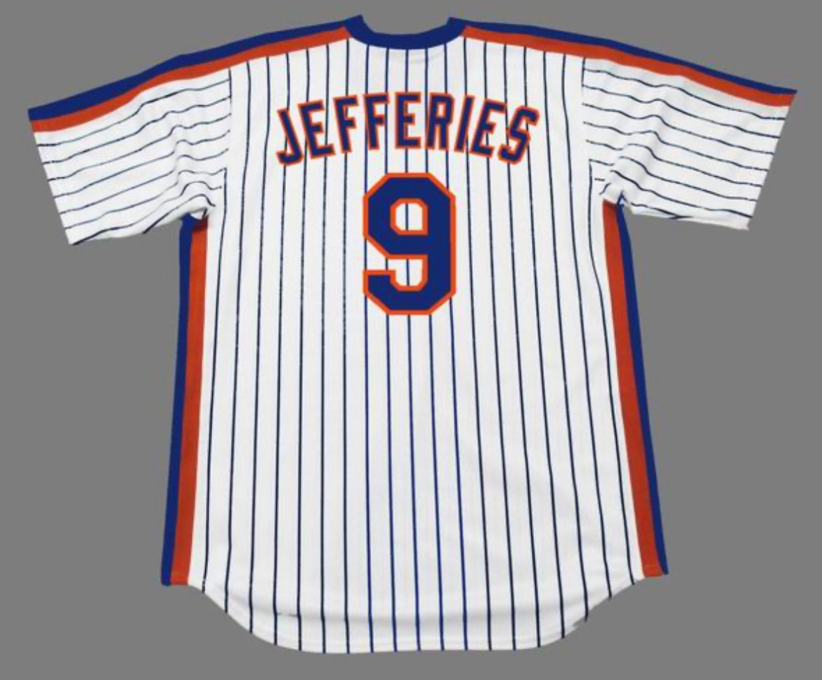 Gregg Jefferies New York Mets Official MLB Majestic Jersey product image 1