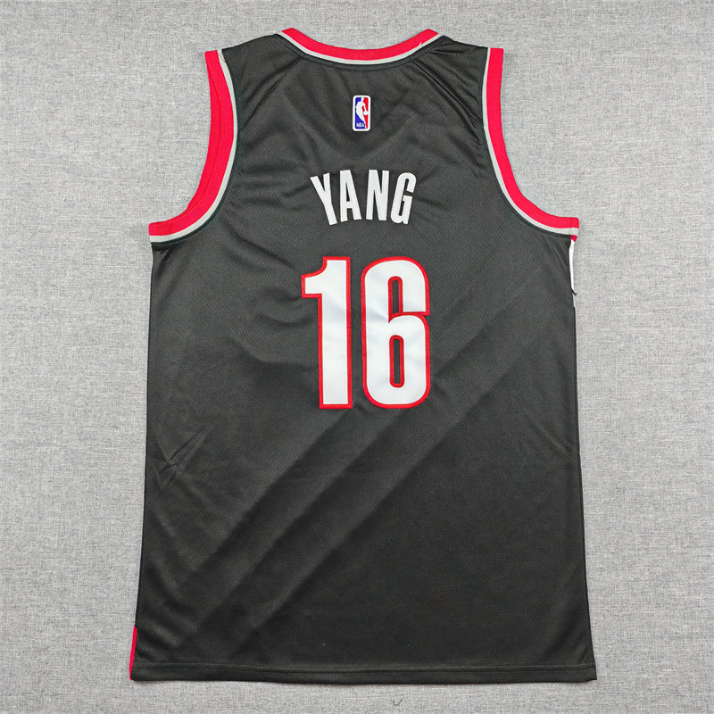 Yang Hansen Portland Trailblazers YOUTH KIDS Official NBA product image 1
