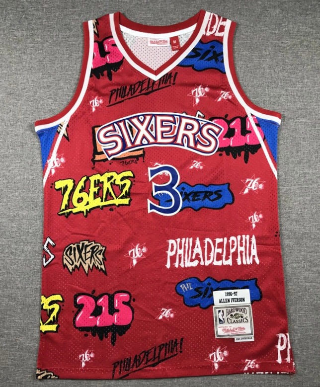 Allen Iverson YOUTH KIDS Philadelphia 76ers Official NBA product image 2