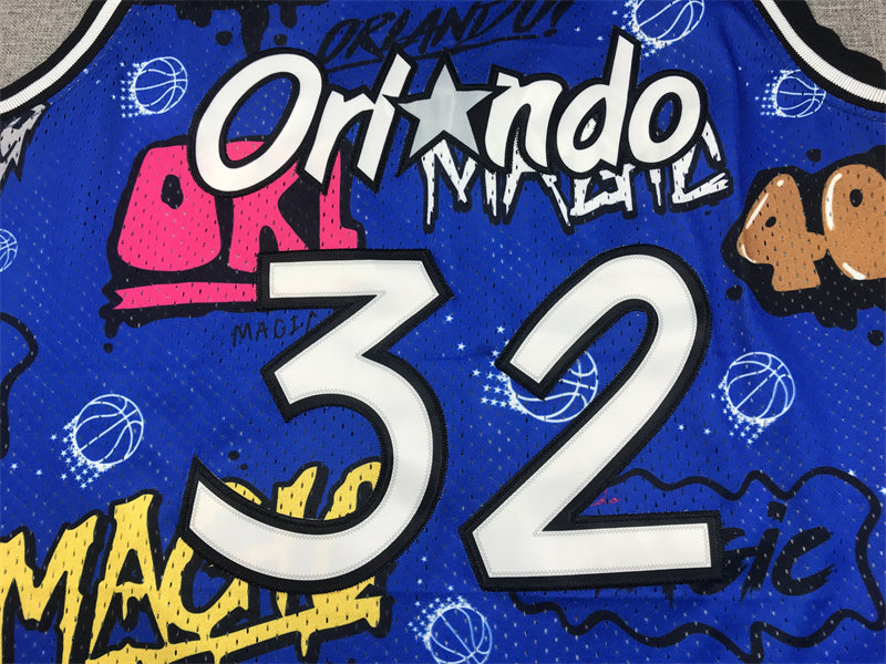 Shaquille O’Neal Orlando Magic Graffiti Jersey made by product image 4