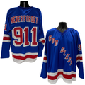 New York Rangers Blue Never Forget Jersey - Medium product image 1, provided for visual reference and product detail review