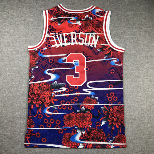 Allen Iverson Philadelphia 76ers Graffiti Jersey made by product image 1