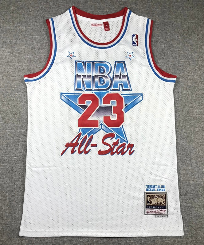 Michael Jordan 1991 YOUTH KIDS Official NBA All Star Jersey product image 2