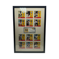 500 Home Run Club Autographed Cachet of Legends Baseball Coins JSA - Framed product image 1, provided for visual reference