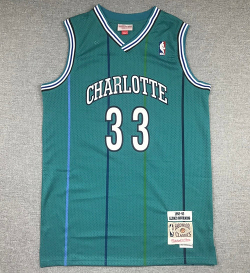 Alonso Mourning Charlotte Hornets Official NBA Mitchell & product image 2