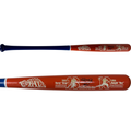Darryl Strawberry & Doc Gooden Autographed New York Mets Rookie of the Year Orange Barrel Cooperstown Bat JSA product image